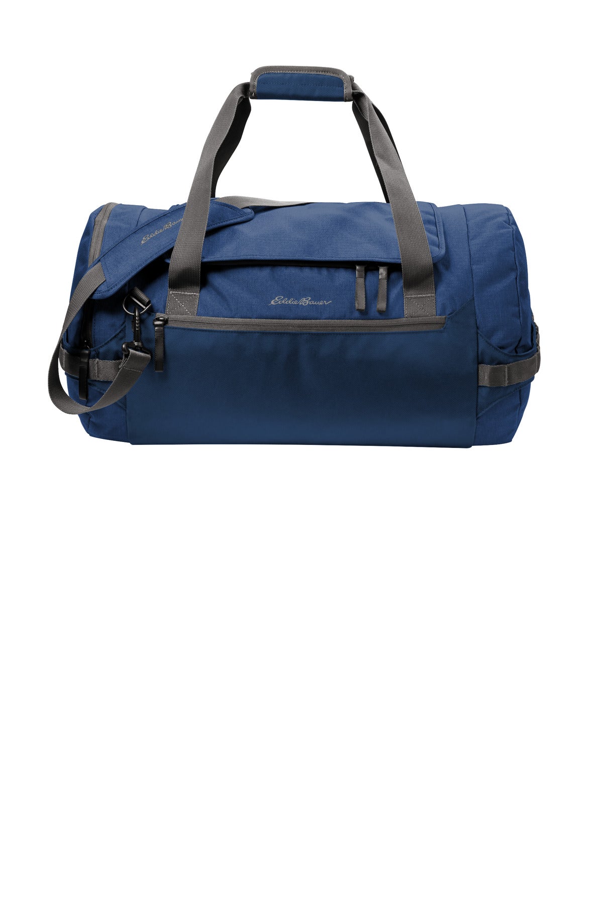 Front View of SpphBl/GSt Eddie Bauer Tour Duffel EB905