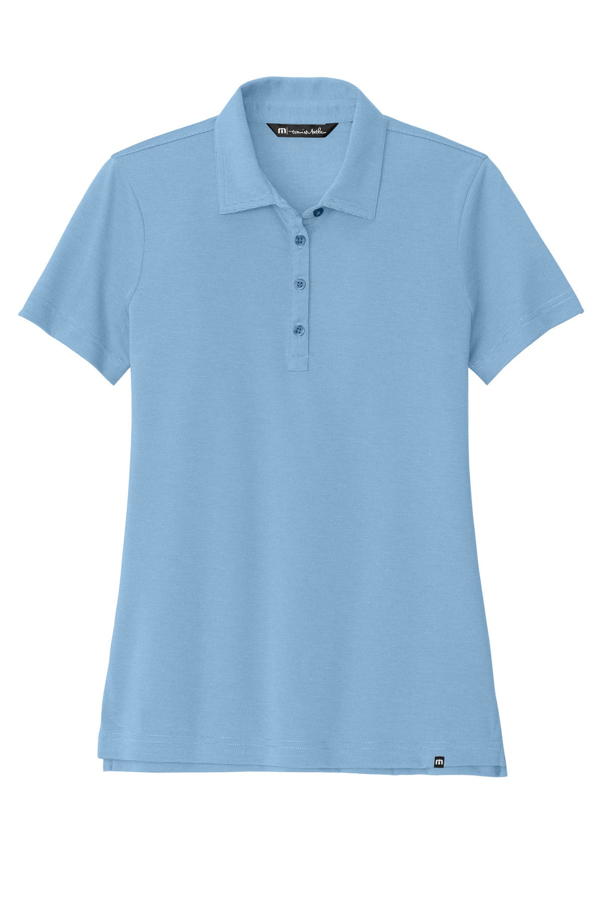 Front View of StgBluHthr TravisMathew Women's Sunnyvale Polo TM1LD005