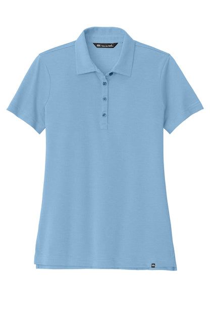 Front View of StgBluHthr TravisMathew Women's Sunnyvale Polo TM1LD005