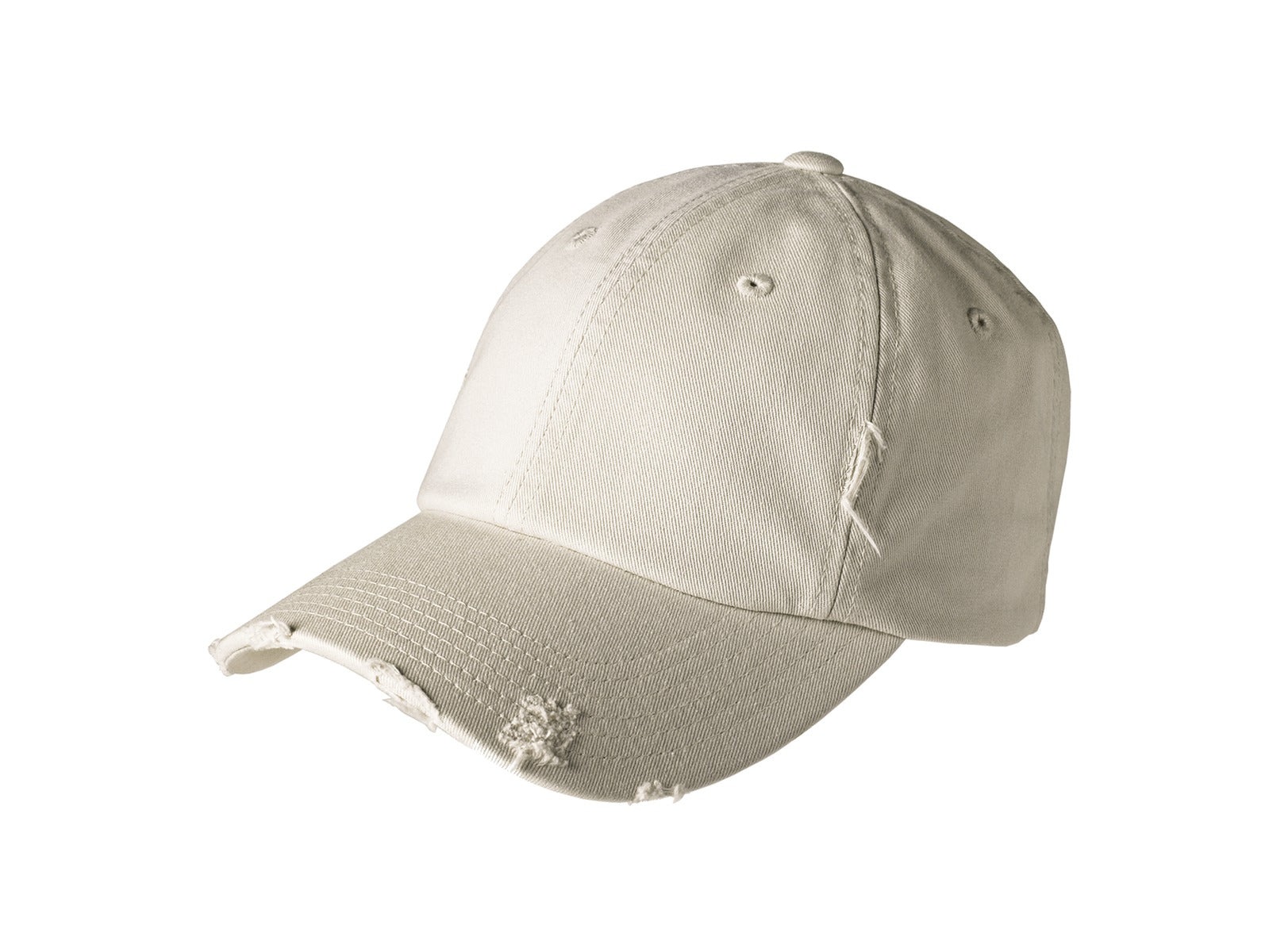 Front View of Stone District Distressed Cap. DT600