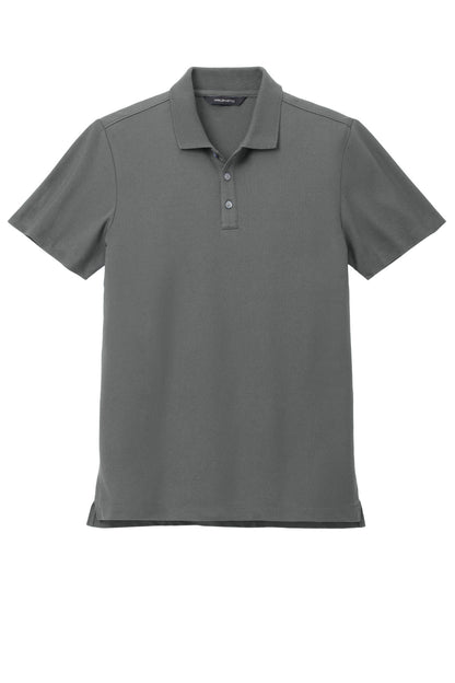 Front View of StormGrey Mercer+Mettle Stretch Pique Polo MM1004