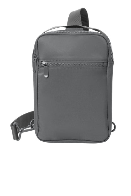 Front View of StormGrey Port Authority Matte Sling BG935