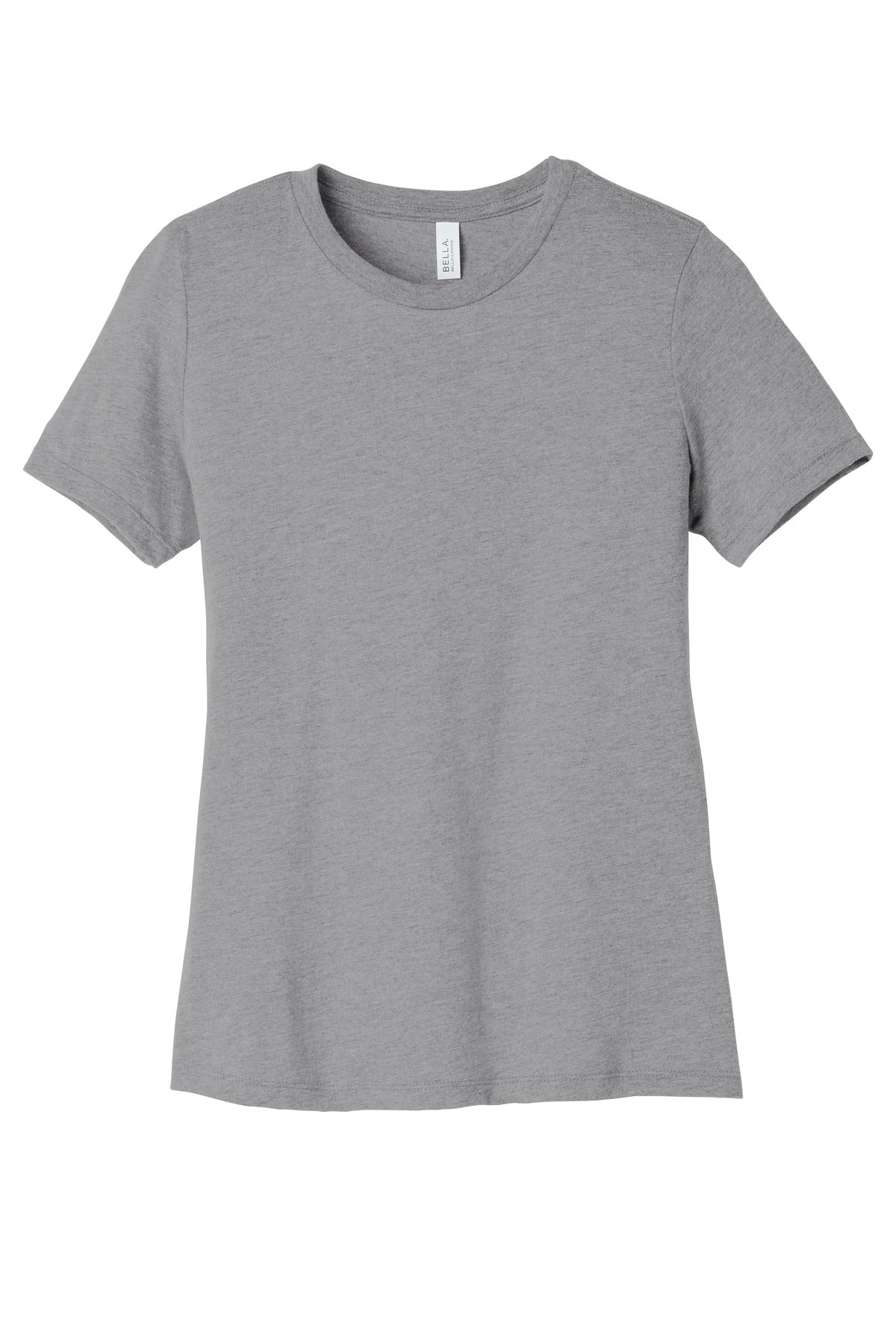 Front View of StormTB BELLA+CANVAS Women's Relaxed Triblend Tee BC6413