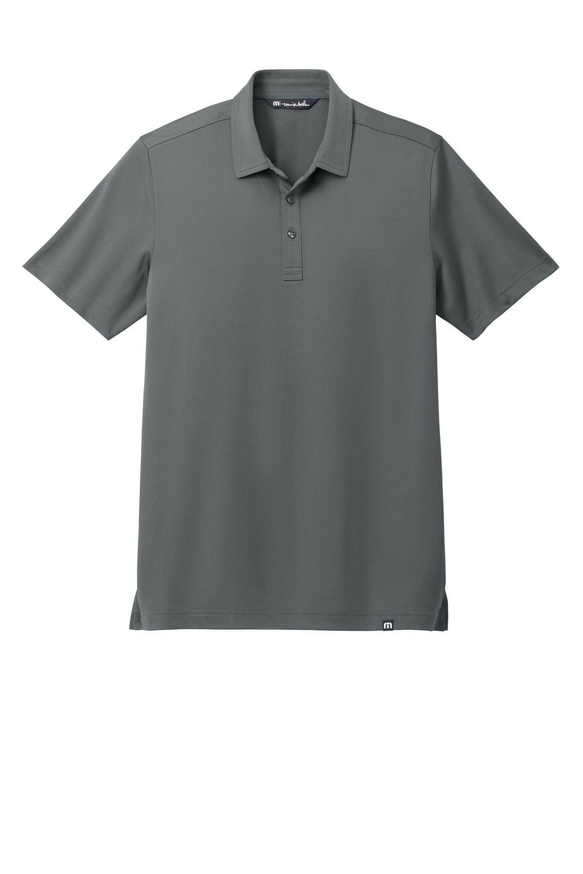 Front View of StormyGrey TravisMathew Cabana Solid Polo TM1MAA370