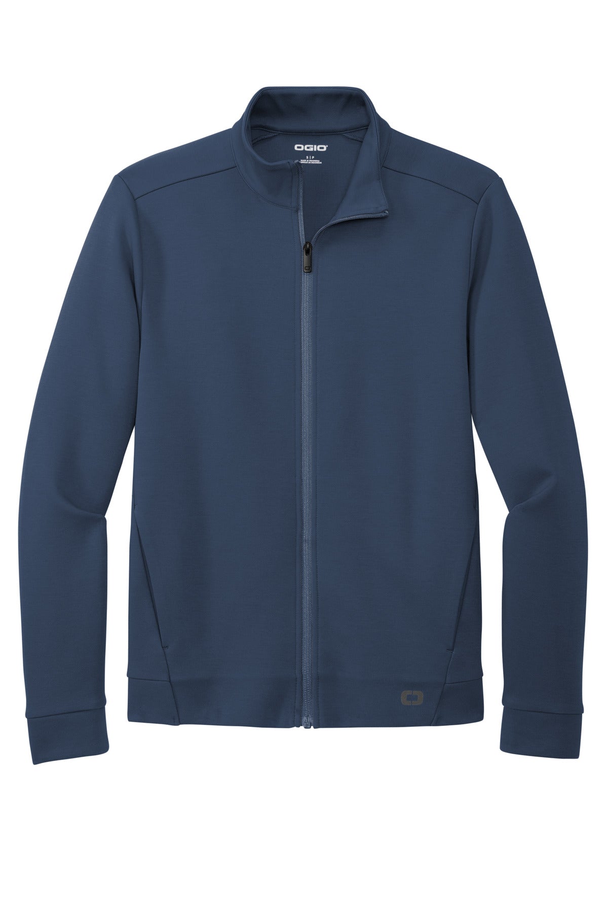 Front View of StrikeBlue OGIO Bolt Full-Zip OG850