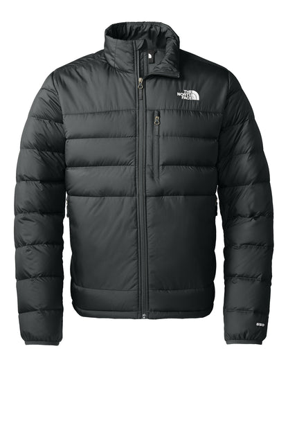Front View of TNFBlack The North Face Down Hybrid Jacket NF0A7V4F