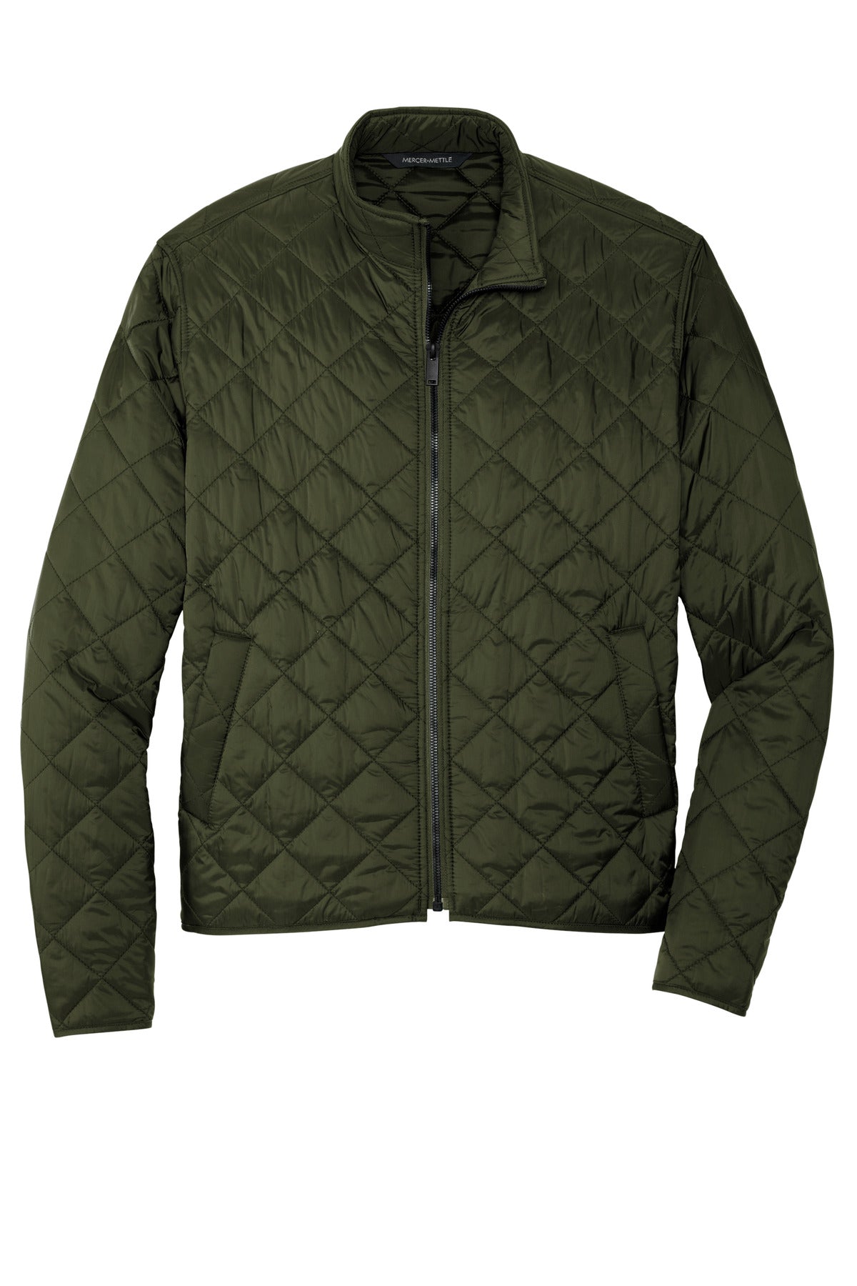 Front View of TownsendGn Mercer+Mettle Quilted Full-Zip Jacket MM7200
