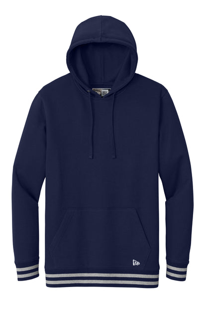 Front View of TrNv/AthHt New Era Comeback Fleece Pullover Hoodie NEA550