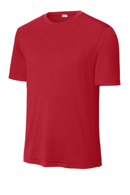 Front View of True Red Sport-Tek Tall PosiCharge Competitor Tee. TST350