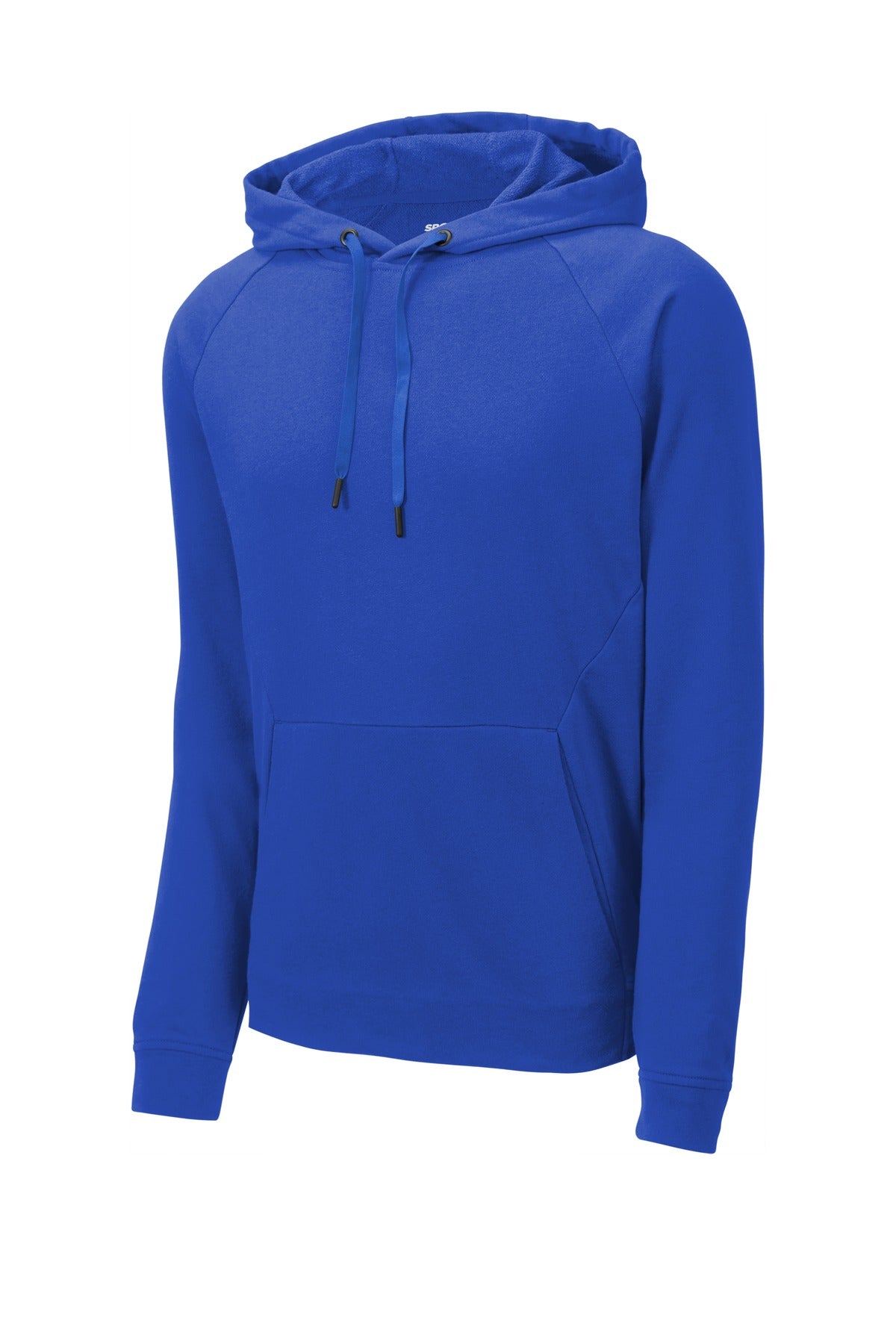 Front View of True Royal Sport-Tek Lightweight French Terry Pullover Hoodie. ST272