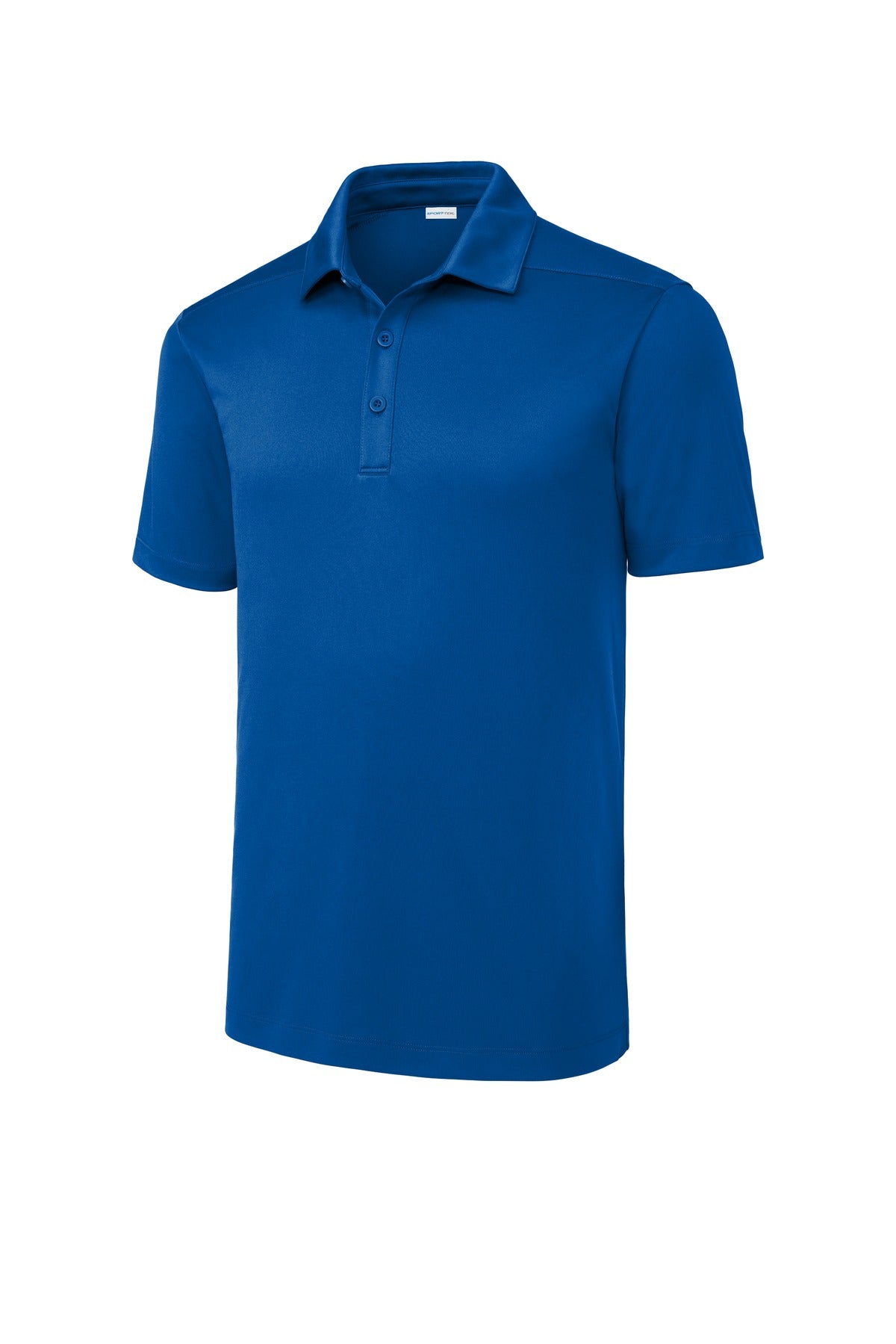 Front View of True Royal Sport-Tek Posi-UV Pro Polo. ST520
