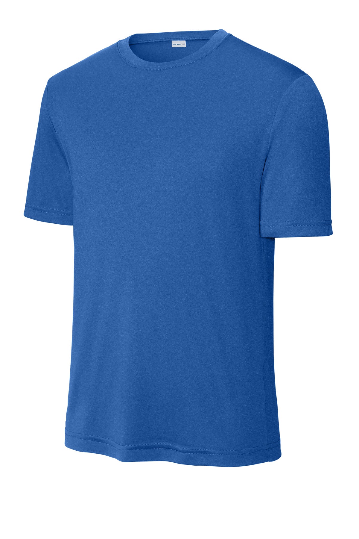 Front View of True Royal Sport-Tek Tall PosiCharge Competitor Tee. TST350
