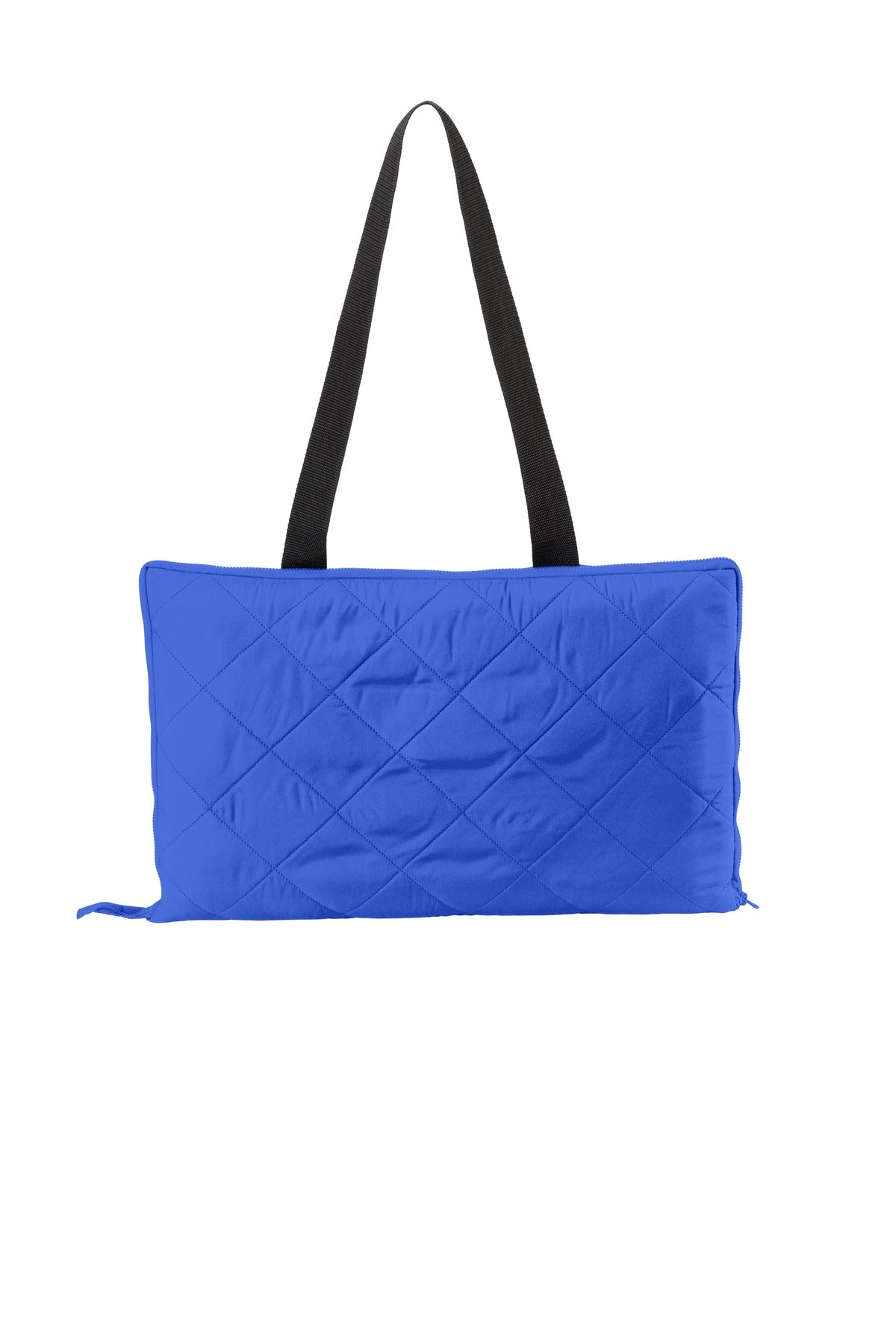 Front View of True Roy/Tr Bk Port Authority Picnic Blanket. BP70