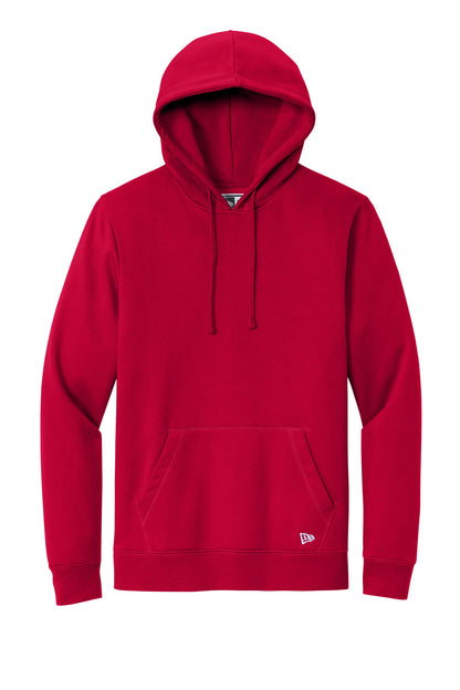 Front View of TrueNavy New Era Comeback Fleece Pullover Hoodie NEA550