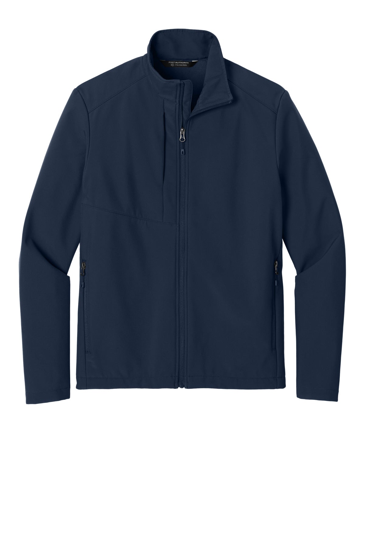 Front View of TrueNavy Port Authority C-FREE Core Soft Shell J720