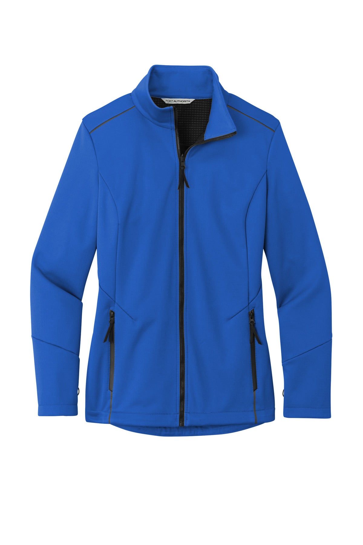 Front View of TrueRoyal Port Authority Women's Collective Tech Soft Shell Jacket L921
