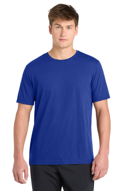 Front View of TrueRoyal Sport-Tek PosiCharge Strive Tee. ST430