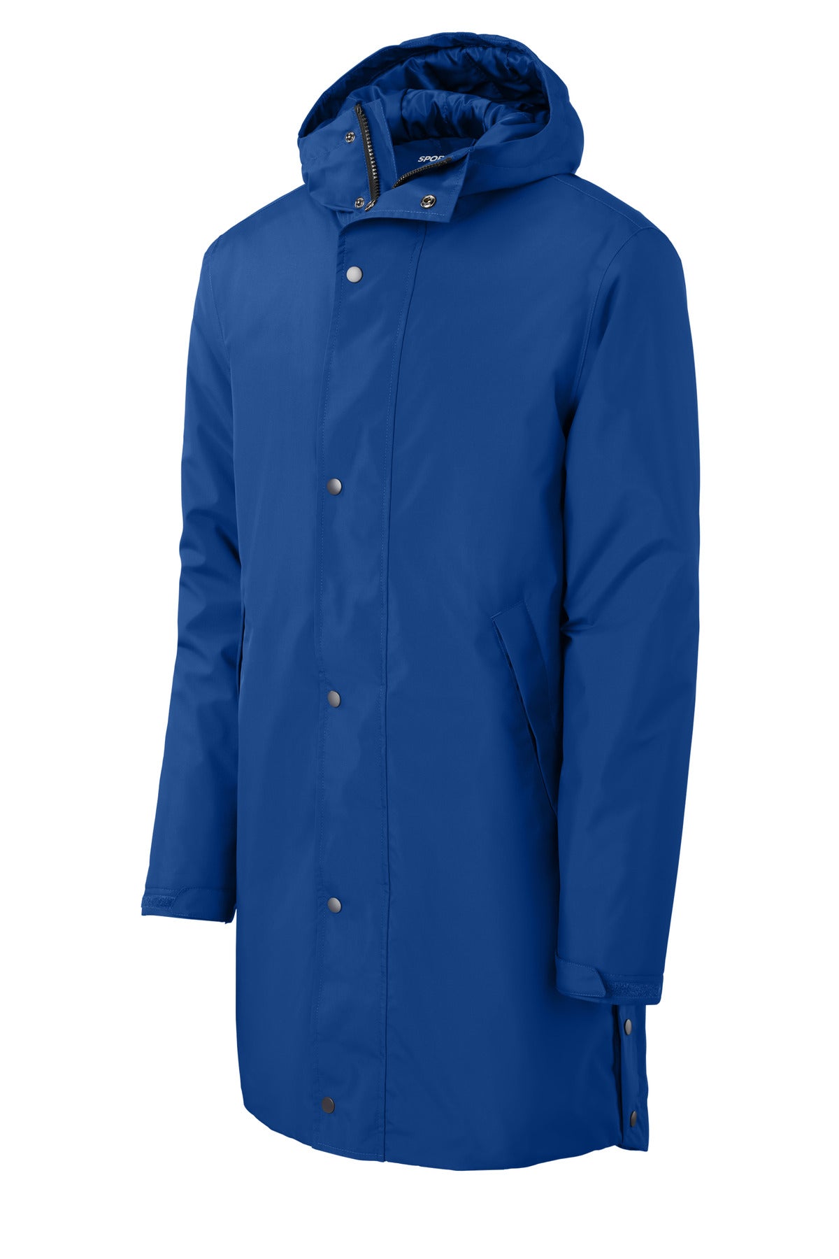 Front View of TrueRoyal Sport-Tek Waterproof Insulated Sideline Parka JST55