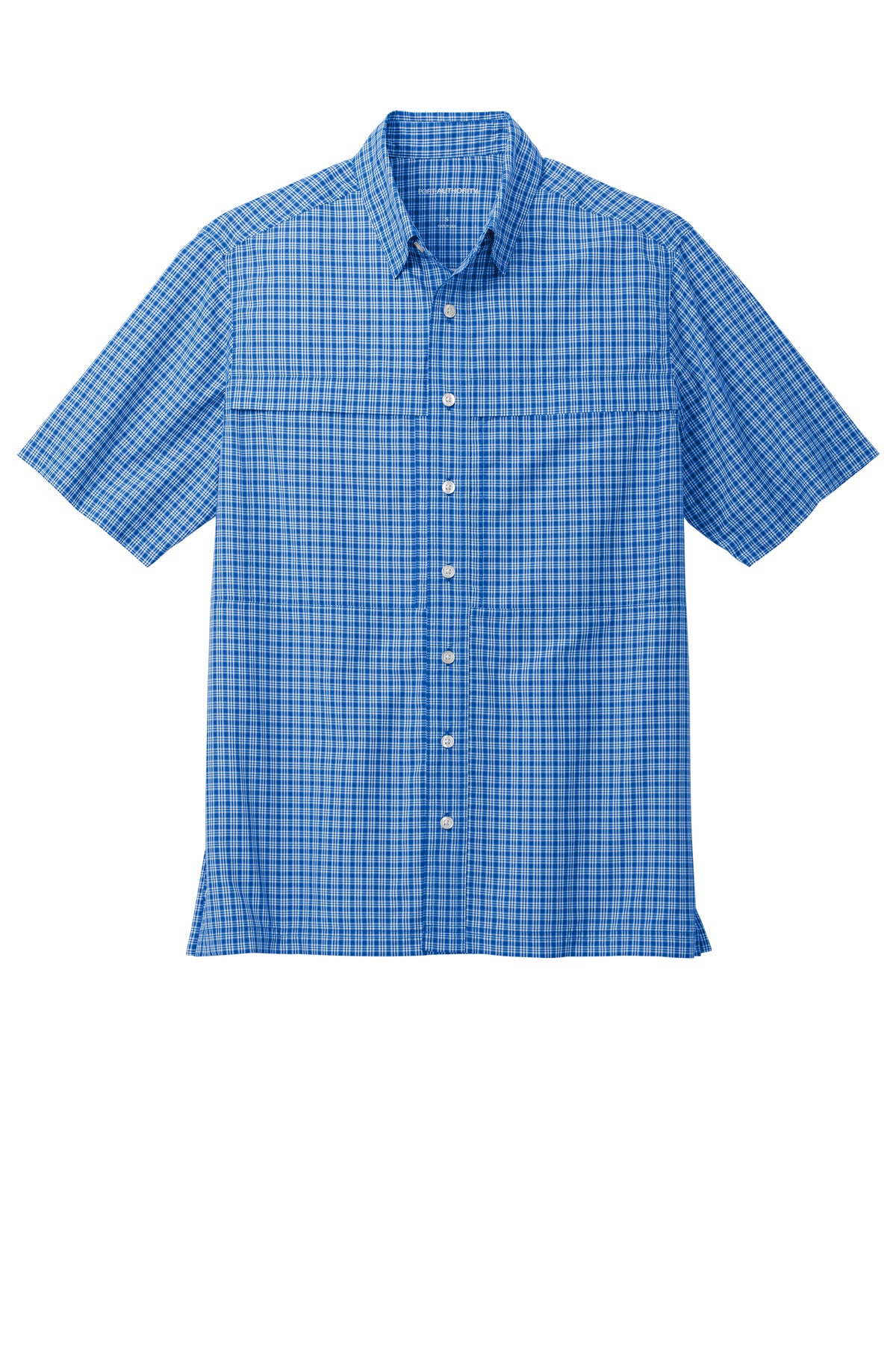 Front View of TRy/WMinPd Port Authority Short Sleeve UV Daybreak Shirt W961