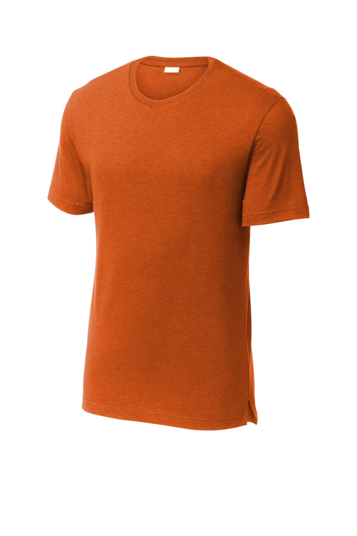 Front View of TxOrange Sport-Tek PosiCharge Strive Tee. ST430