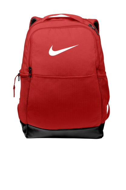 Front View of UniRed Nike Brasilia Medium Backpack NKDH7709