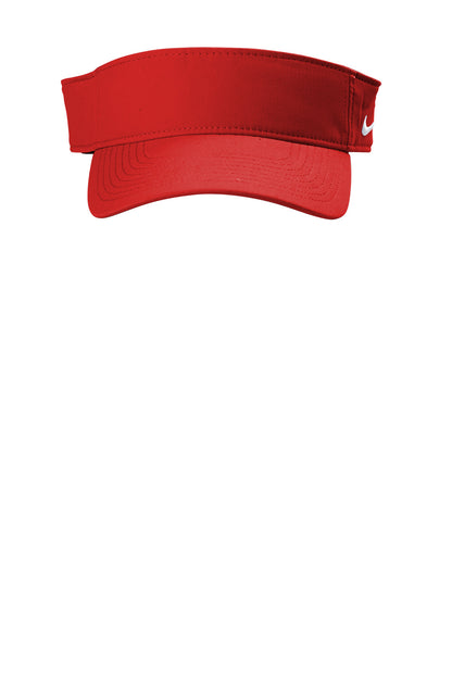 Front View of UniRed Nike Dri-FIT Team Performance Visor NKFB5675
