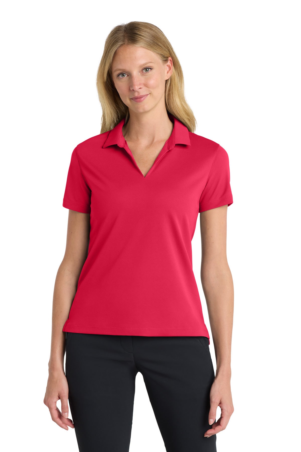 Front View of UniRed Nike Women's Dri-FIT Micro Pique 2.0 Polo NKDC1991
