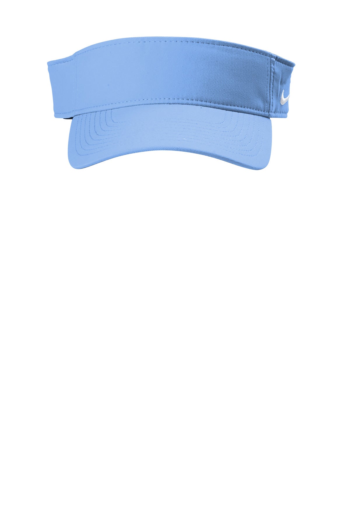 Front View of ValorBlue Nike Dri-FIT Team Performance Visor NKFB5675