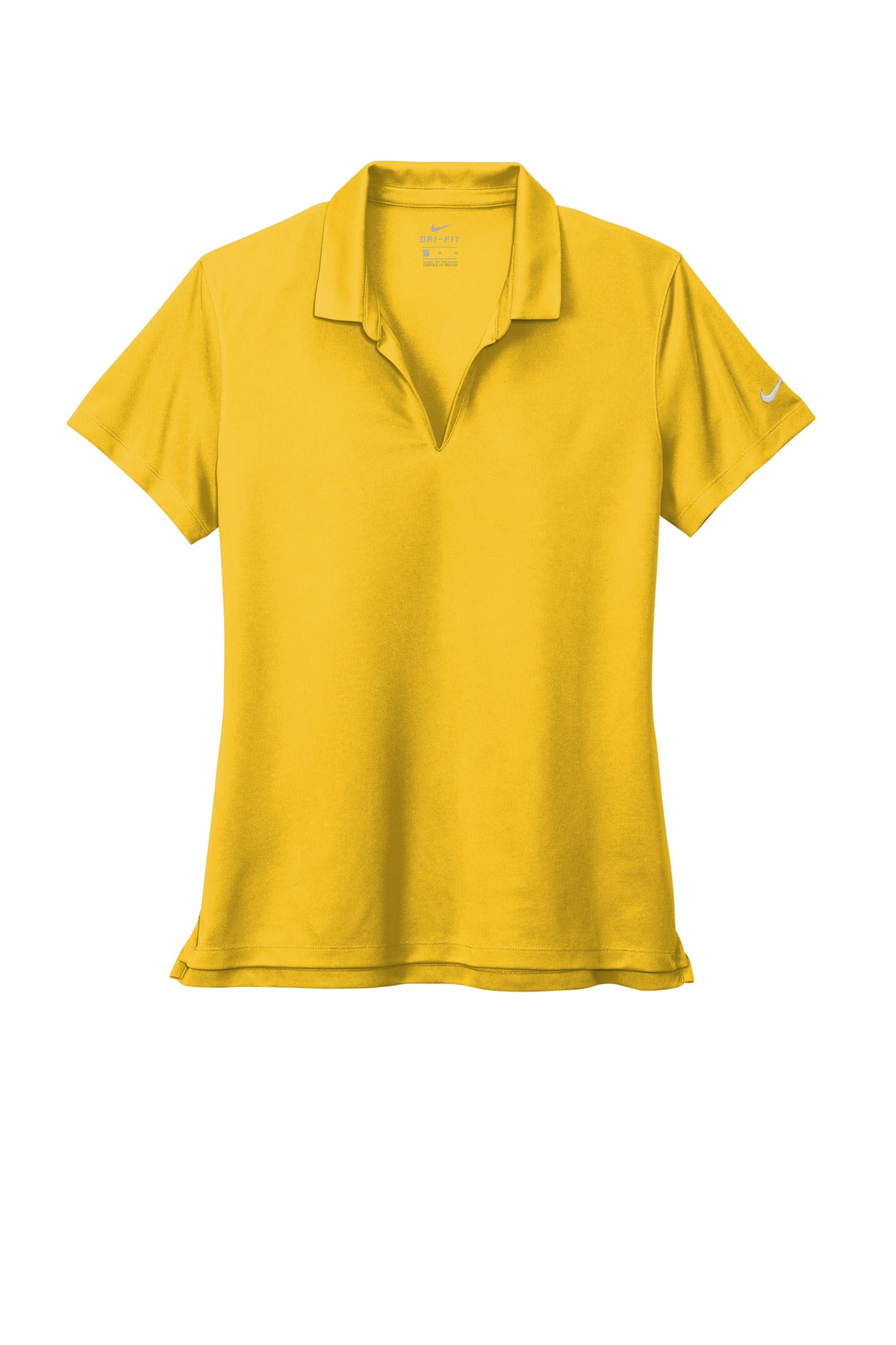 Front View of VarMaize Nike Women's Dri-FIT Micro Pique 2.0 Polo NKDC1991