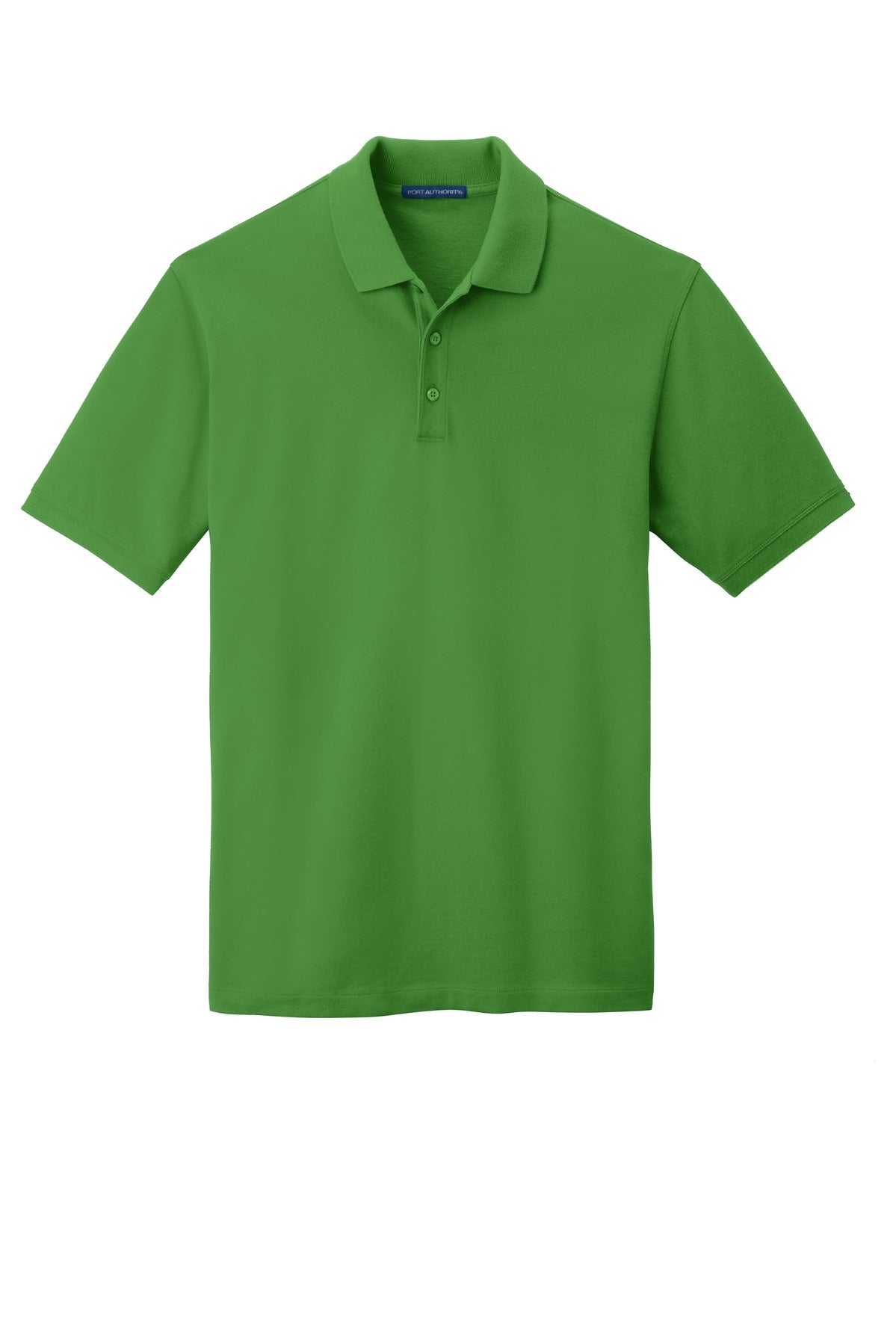 Front View of Vine Green Port Authority EZCotton Polo. K8000