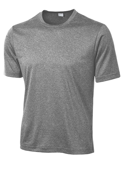 Front View of Vintage Hthr Sport-Tek Tall Heather Contender Tee. TST360