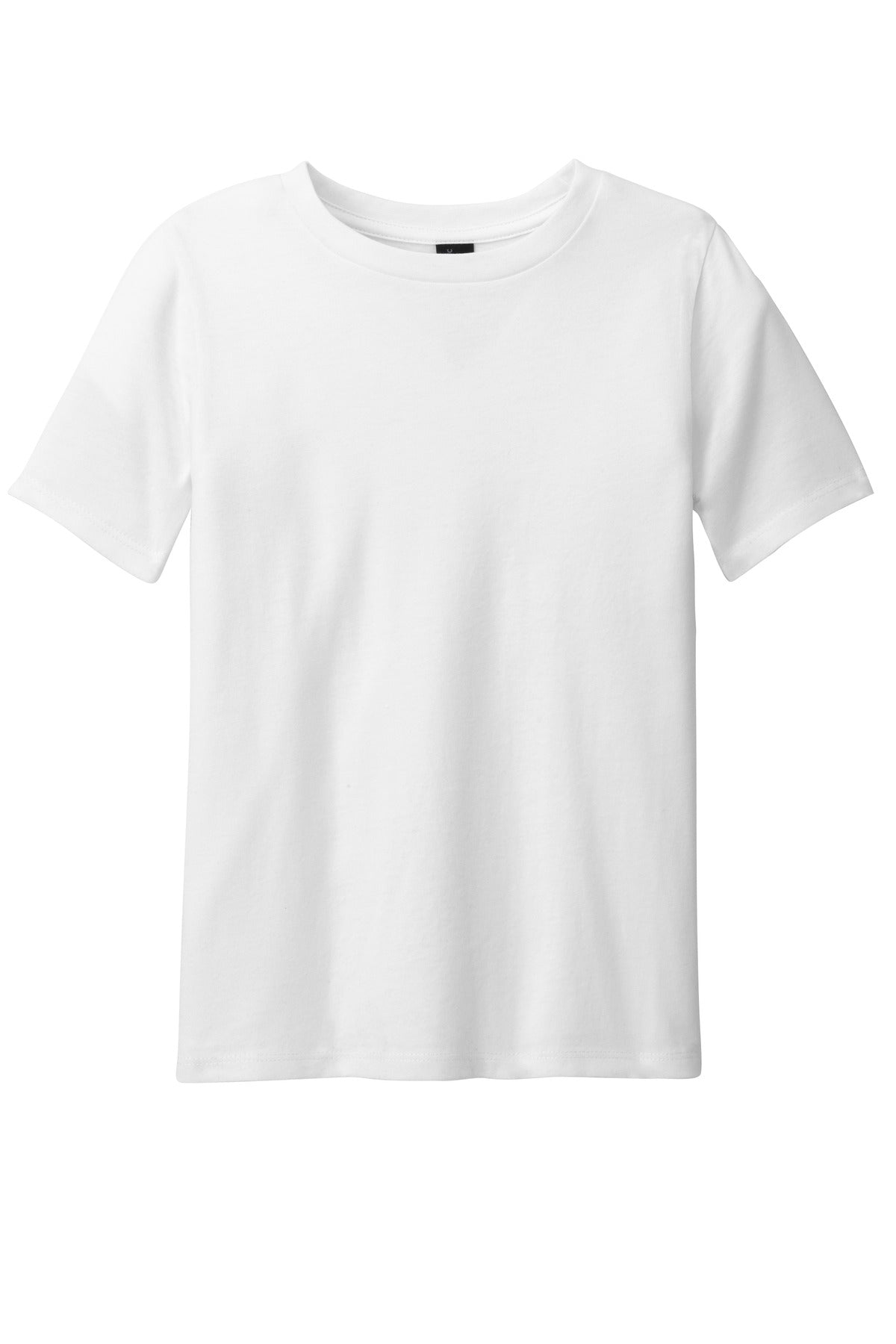 Front View of White District Youth Perfect Blend CVC Tee DT108Y