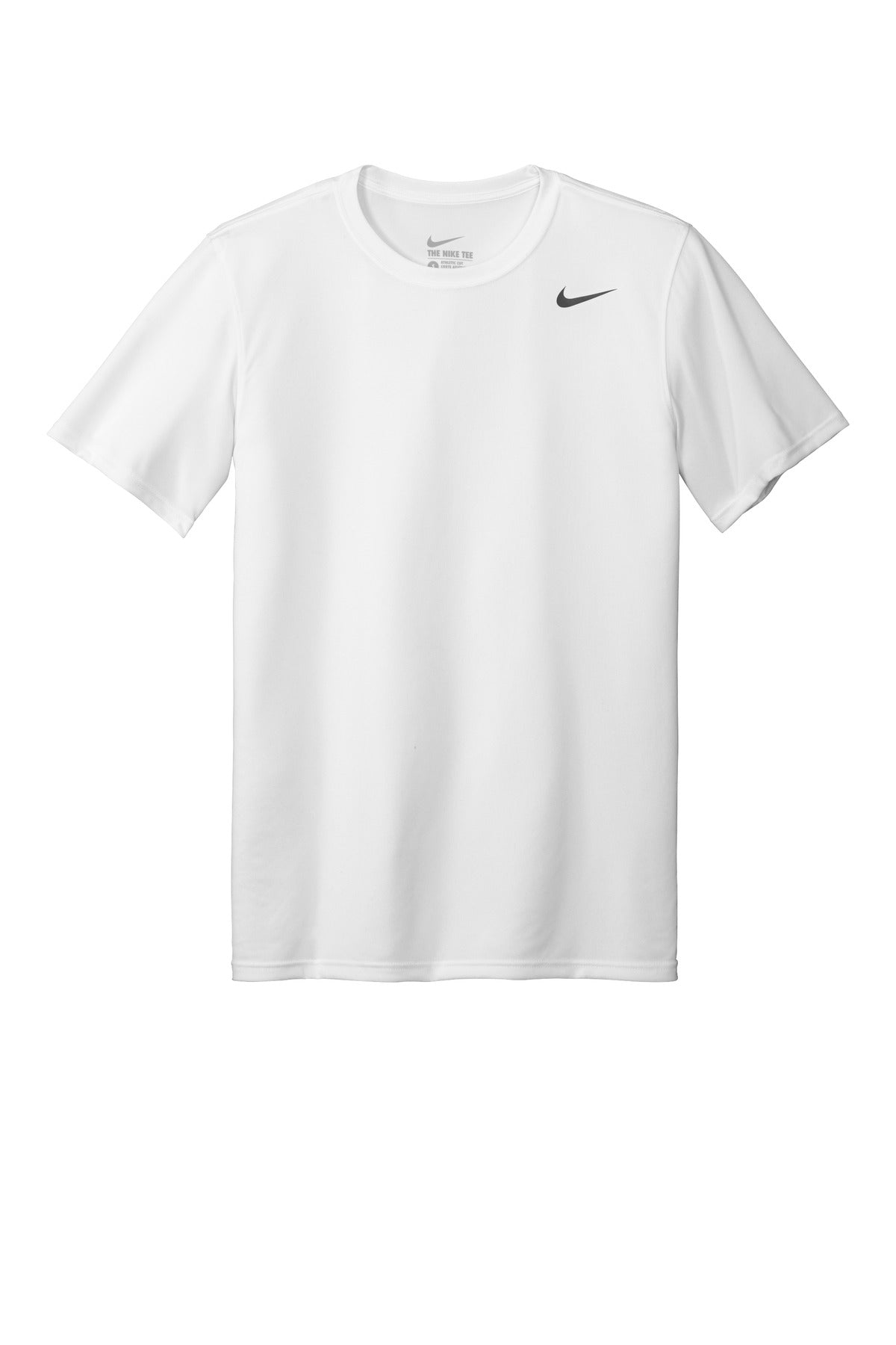 Front View of White Nike Team rLegend Tee DV7299