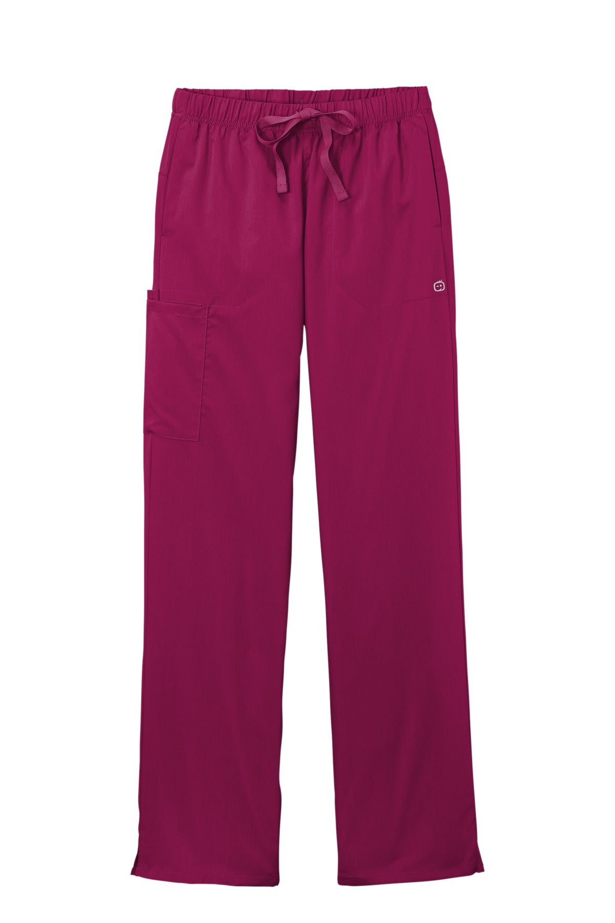 Front View of Wine Wink Women's Premiere Flex Cargo Pant WW4158