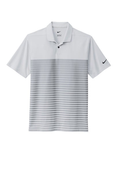 Front View of WolfGrey Nike Dri-FIT Vapor Block Polo NKDC2114