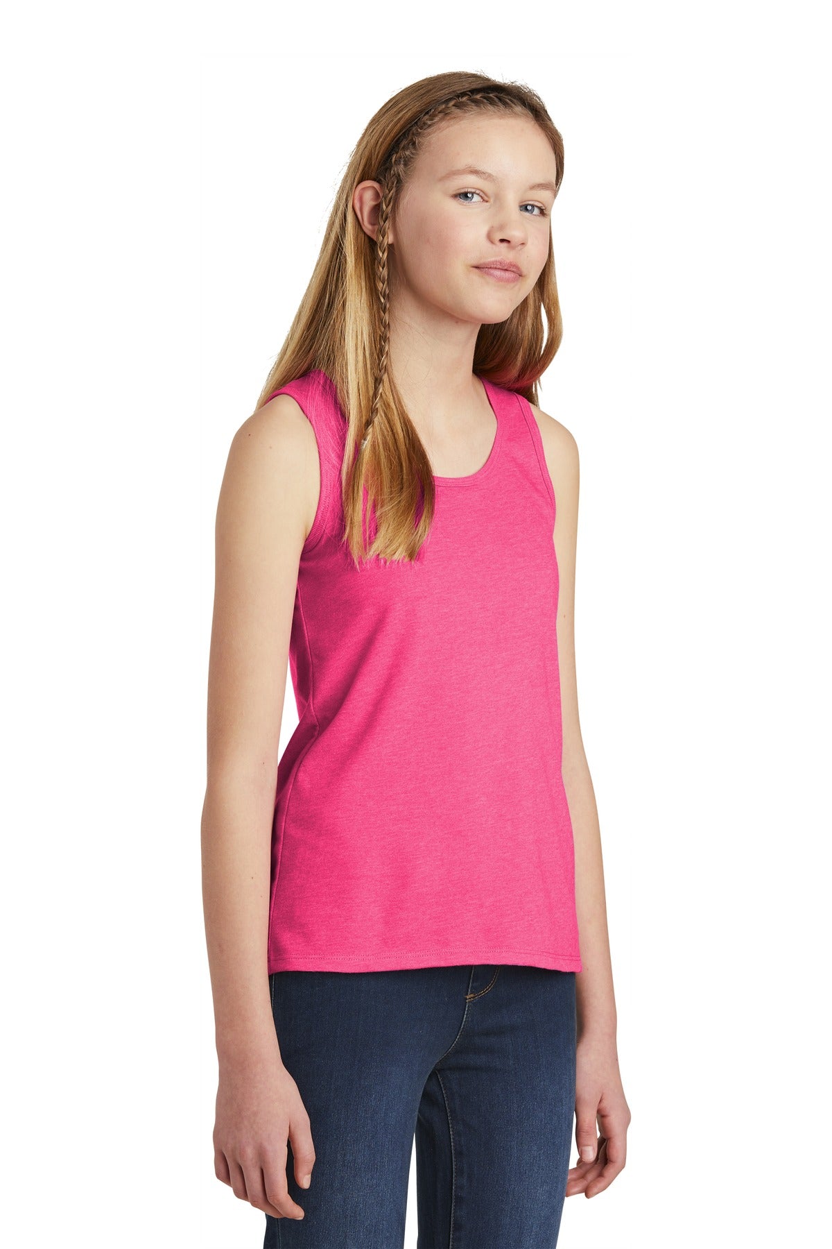 Fuchsia Frost District Girls V.I.T. Tank DT6303YG