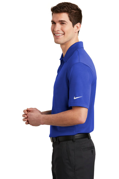 Game Royal Nike Dri-FIT Hex Textured Polo. NKAH6266