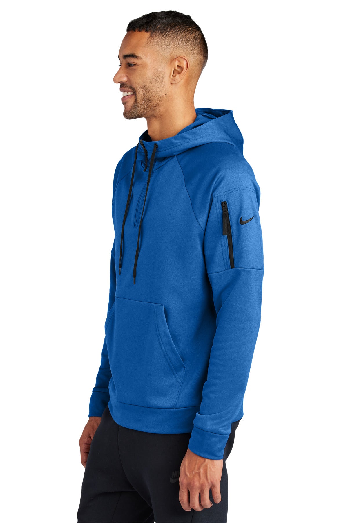 GameRoyal Nike Therma-FIT Pocket 1/4-Zip Fleece Hoodie NKFD9742
