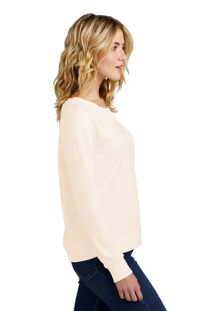 Gardenia District Women's Featherweight French Terry Long Sleeve Crewneck DT672
