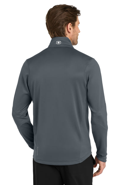 Gear Grey OGIO Fulcrum 1/4-Zip. OE701