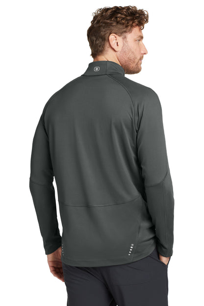 Gear Grey OGIO Radius 1/4-Zip. OE550