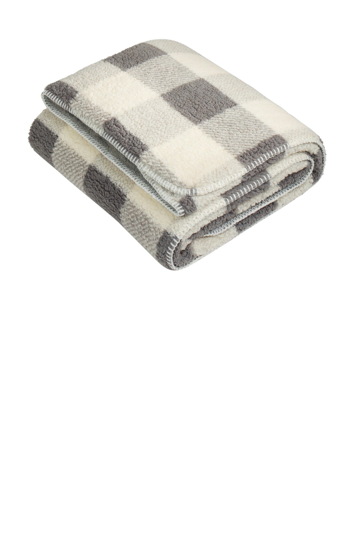 G/MshBfPld Port Authority Double-Sided Sherpa/Plush Blanket BP48