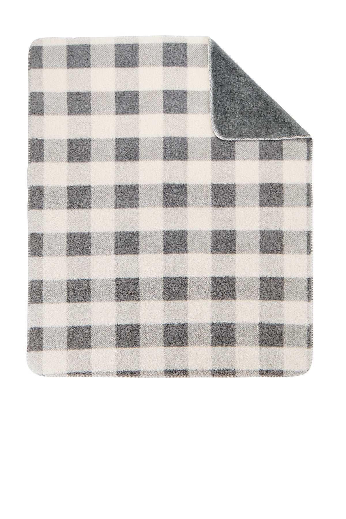 G/MshBfPld Port Authority Double-Sided Sherpa/Plush Blanket BP48