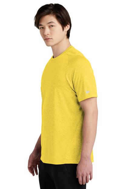 Goldenrod New Era Series Performance Crew Tee. NEA200
