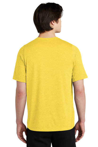 Goldenrod New Era Series Performance Crew Tee. NEA200