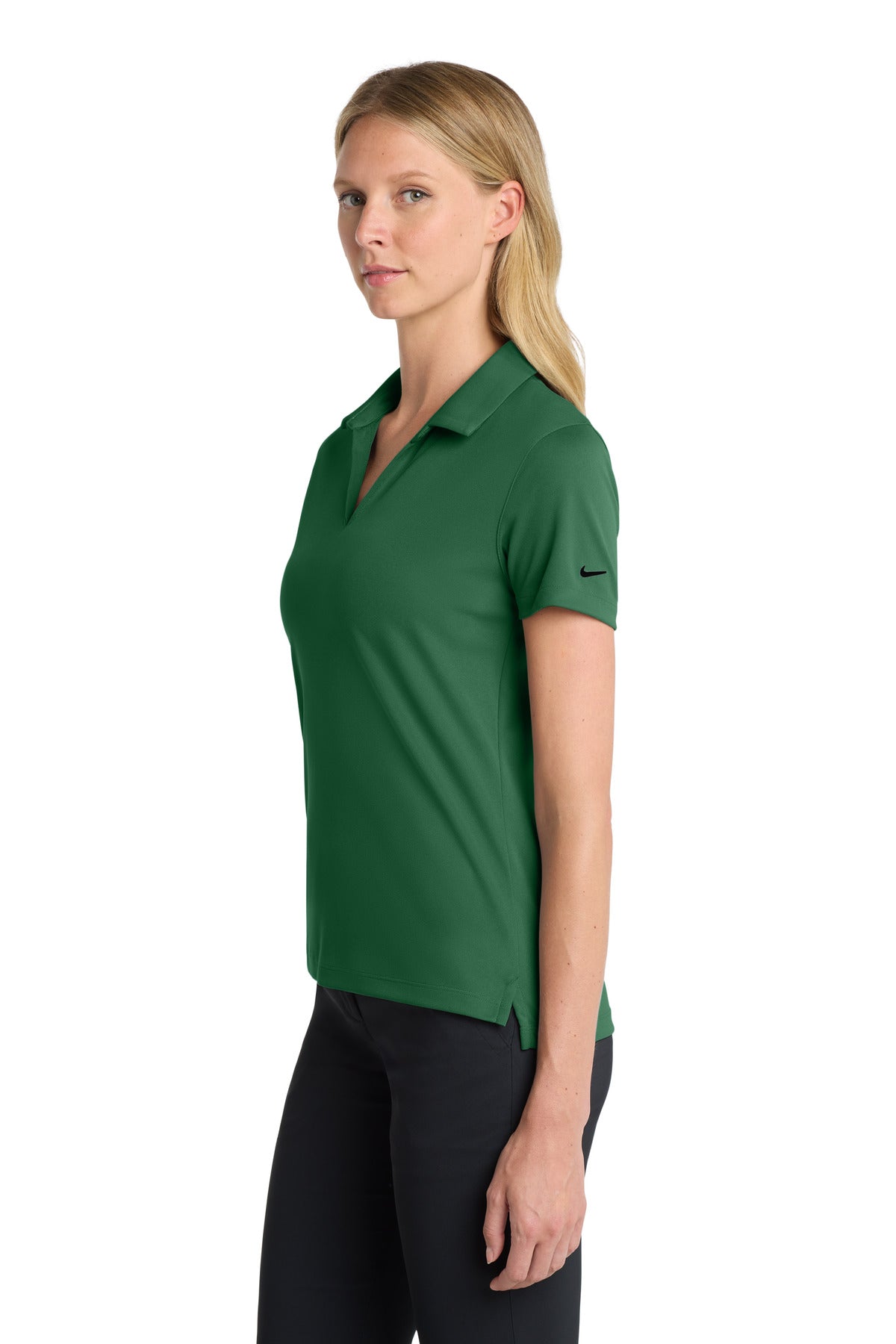GorgeGreen Nike Women's Dri-FIT Micro Pique 2.0 Polo NKDC1991