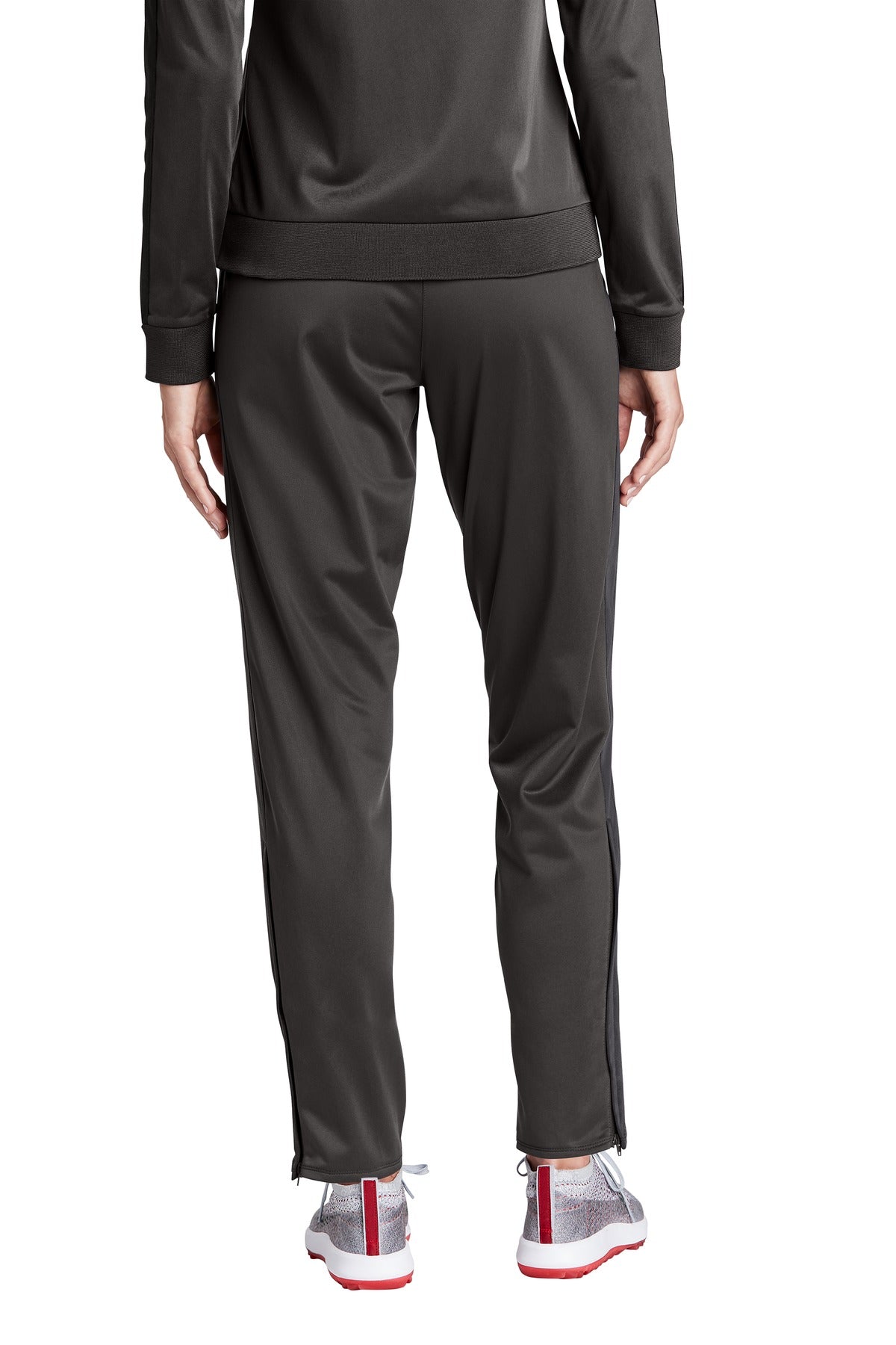 Graphite Grey Sport-Tek Women's Tricot Track Jogger. LPST95