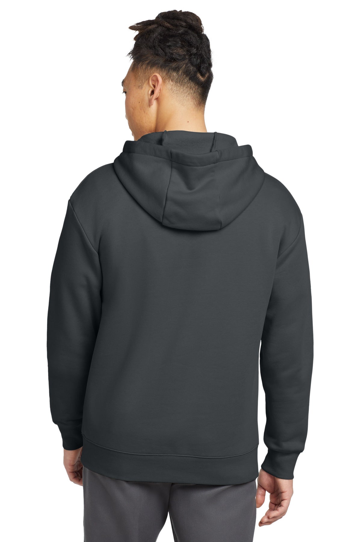 Graphite New Era Heritage Fleece Pullover Hoodie NEA525