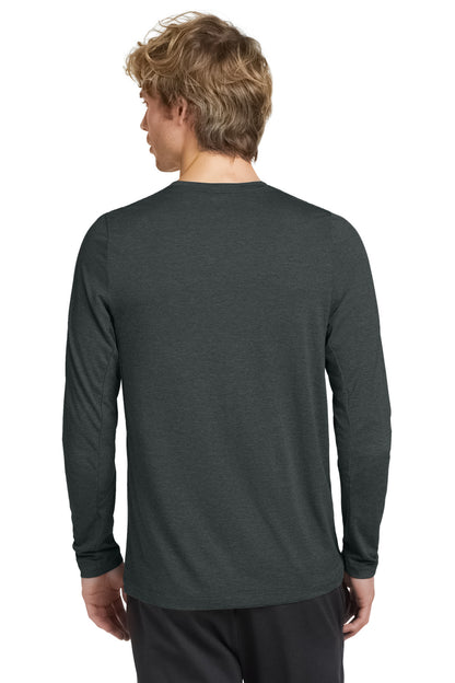 Graphite New Era Series Performance Long Sleeve Crew Tee. NEA201