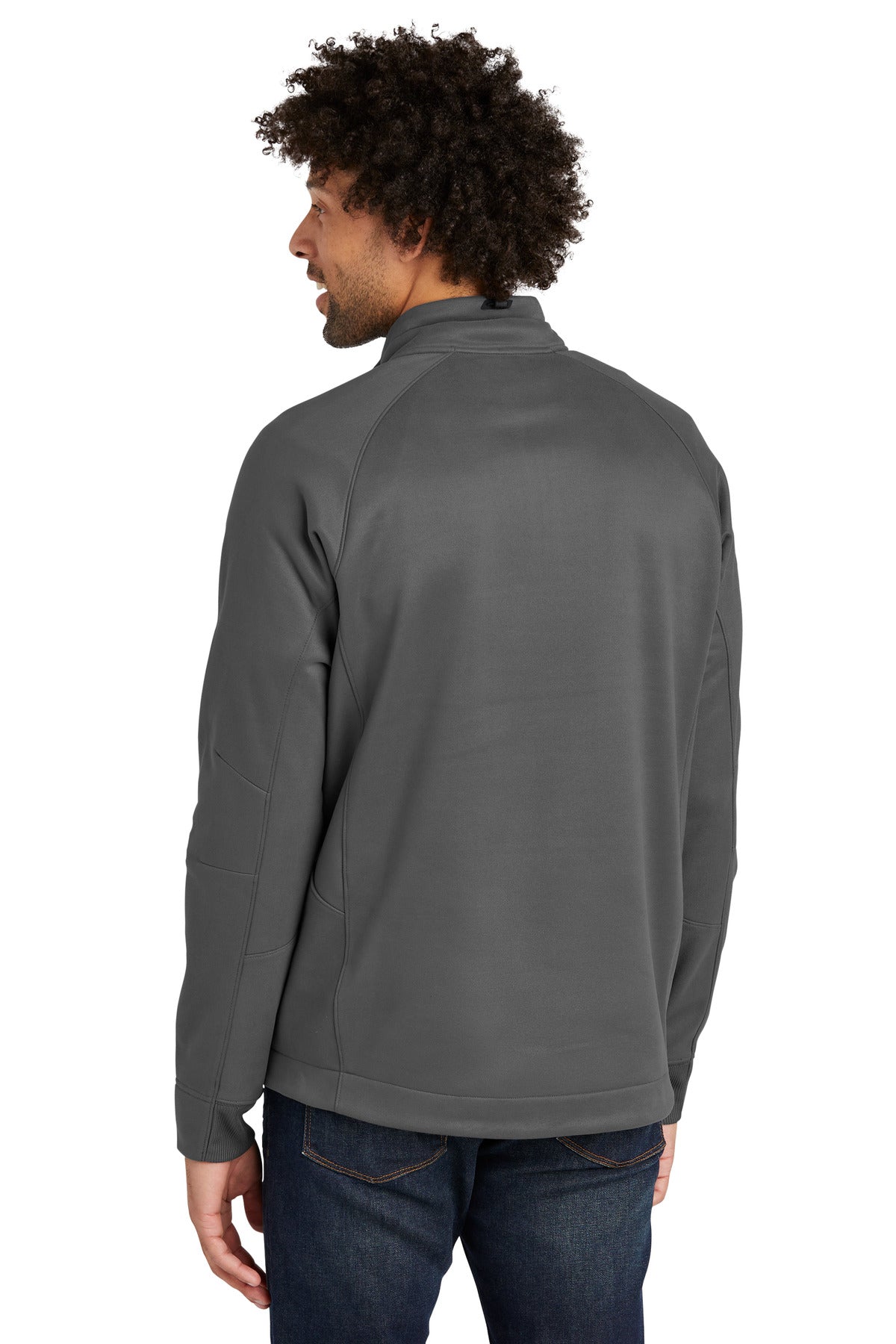 Graphite New Era Venue Fleece 1/4-Zip Pullover. NEA523